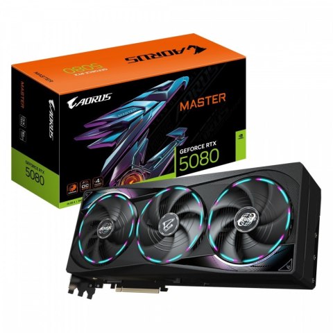 Karta graficzna GV-N5080AORUS M-16GD GV-N5080AORUS M-16GD Karta graficzna GV-N5080AORUS M-16GD GV-N5080AORUS M-16GD