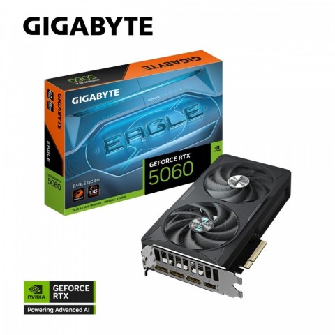 Karta graficzna GeForce RTX 5060 EAGLE OC 8G GDDR7 3DP/HDMI Karta graficzna GeForce RTX 5060 EAGLE OC 8G GDDR7 3DP/HDMI