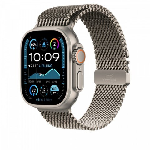 Bransoleta mediolańska z tytanu w kolorze naturalnym do koperty 49 mm - rozmiar M Bransoleta mediolańska z tytanu w kolorze naturalnym do koperty 49 mm - rozmiar M