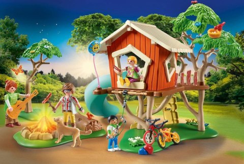 Klocki Zestaw z figurkami Family Fun 71001 Domek na drzewie ze zjeżdżalnią Klocki Zestaw z figurkami Family Fun 71001 Domek na drzewie ze zjeżdżalnią