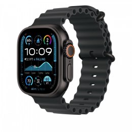 Przedłużka do paska Ocean w kolorze czarnym do koperty 49 mm - elementy z tytanu w kolorze czarnym