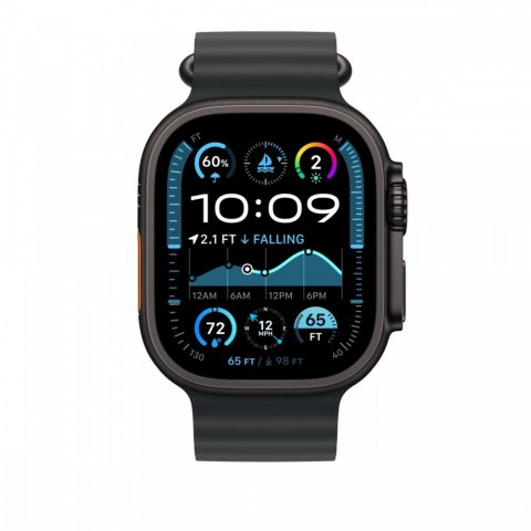 Przedłużka do paska Ocean w kolorze czarnym do koperty 49 mm - elementy z tytanu w kolorze czarnym Przedłużka do paska Ocean w kolorze czarnym do koperty 49 mm - elementy z tytanu w kolorze czarnym