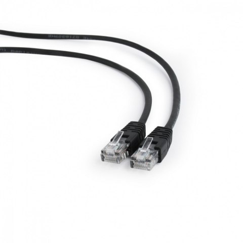 Patch cord kat.5e osłonka zalewana 5M czarny Patch cord kat.5e osłonka zalewana 5M czarny