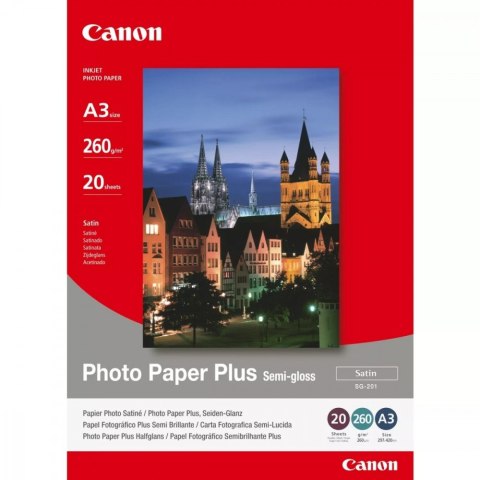 Papier Canon SG-201 półbłyszczący Photo Paper Plus A3 20 arkuszy 1686B026