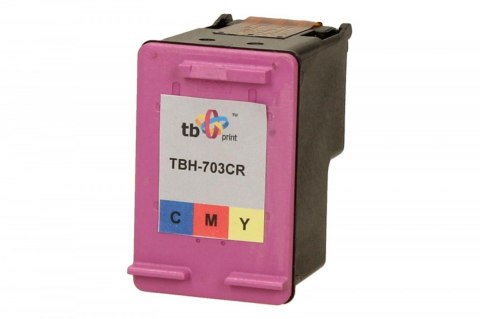 Tusz do HP DJ D730/F735 (HP nr 703 CD888AE) TBH-703CR Kolor ref. Tusz do HP DJ D730/F735 (HP nr 703 CD888AE) TBH-703CR Kolor ref.