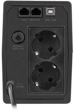 UPS ZASILACZ AWARYJNY Armac Home 850VA LINE-INTERACTIVE SCHUKO V2 UPS ZASILACZ AWARYJNY Armac Home 850VA LINE-INTERACTIVE SCHUKO V2