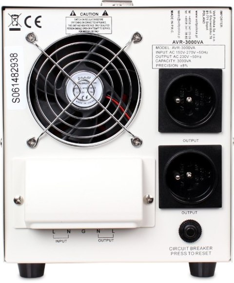 STABILIZATOR NAPIĘCIA VOLT POLSKA AVR 3000 STABILIZATOR NAPIĘCIA VOLT POLSKA AVR 3000