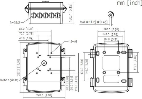 Adapter Dahua PFA6400S-B Adapter Dahua PFA6400S-B