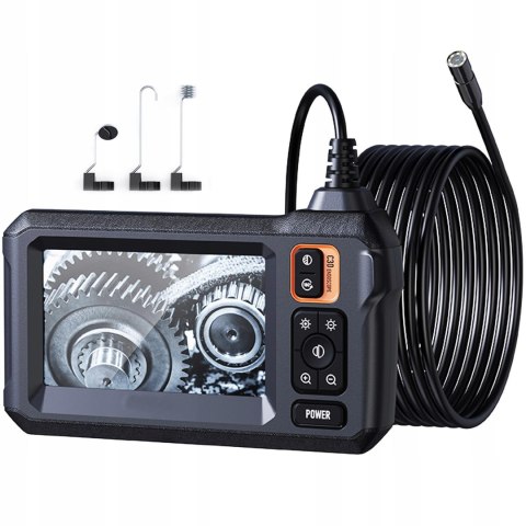 Kamera INSPEKCYJNA WARSZTATOWA ENDOSKOP 5M FULL HD LCD IPS do RUR SILNIKA Kamera INSPEKCYJNA WARSZTATOWA ENDOSKOP 5M FULL HD LCD IPS do RUR SILNIKA