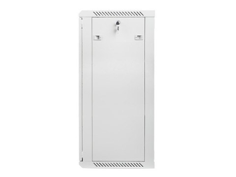 Szafa instalacyjna wisząca 19'' 22U 600X450mm szara (drzwi szklane) Szafa instalacyjna wisząca 19'' 22U 600X450mm szara (drzwi szklane)