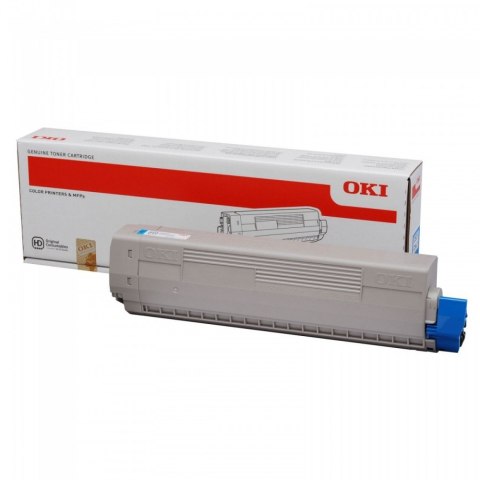 Toner 44844507 do C831/841 10K cyan Toner 44844507 do C831/841 10K cyan