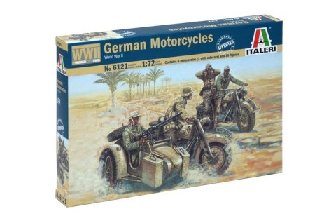 Model plastikowy WWII German Motorcycles Model plastikowy WWII German Motorcycles