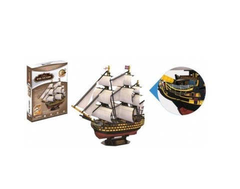 Puzzle 3D Żaglowiec HMS Victory Puzzle 3D Żaglowiec HMS Victory