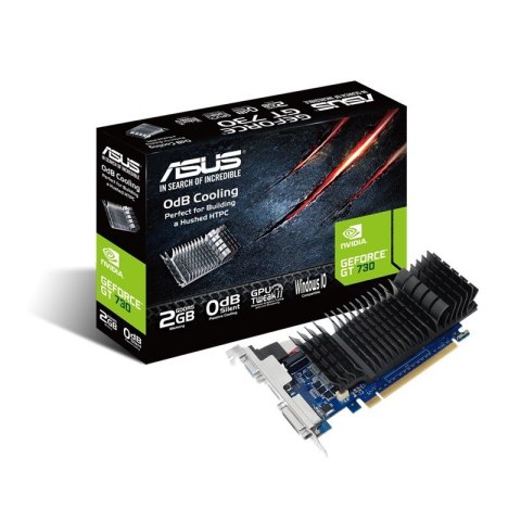 Karta graficzna GeForce GT730 2GB DDR5 PCI 2.0 64BIT DVI-D/HDMI/HDCP Karta graficzna GeForce GT730 2GB DDR5 PCI 2.0 64BIT DVI-D/HDMI/HDCP