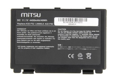 Bateria do Asus F82, K40, K50, K60, K70 4400 mAh (49 Wh) 10.8 - 11.1 Volt Bateria do Asus F82, K40, K50, K60, K70 4400 mAh (49 Wh) 10.8 - 11.1 Volt
