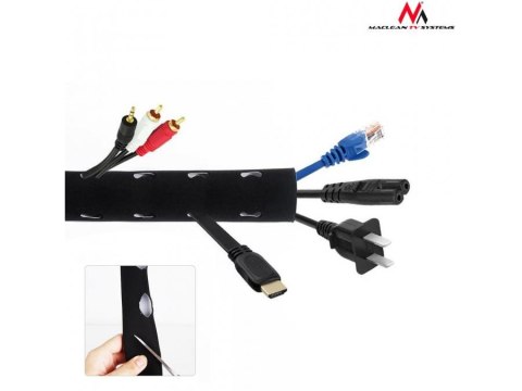 Organizator neoprenowa maskownica kabli MCTV-672 , 110mm x 2m Organizator neoprenowa maskownica kabli MCTV-672 , 110mm x 2m