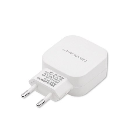 Ładowarka sieciowa 12W | 5V | 2.4A | USB | Biała Ładowarka sieciowa 12W | 5V | 2.4A | USB | Biała