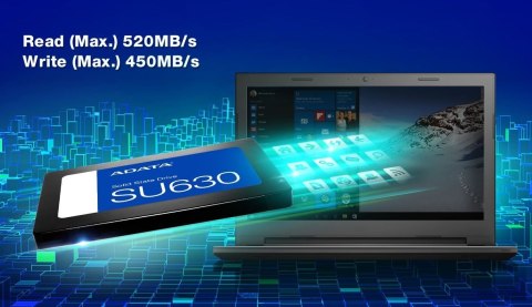 Dysk SSD Ultimate SU630 240GB 2.5 S3 3D QLC Retail Dysk SSD Ultimate SU630 240GB 2.5 S3 3D QLC Retail