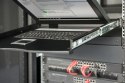 Konsola 17 LCD z touchpad KVM 8 portów 1U komplet kabli (8xDS-19231) klawiatura US