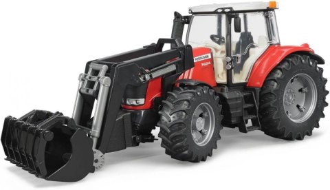 Traktor Massey Ferguson 7600 z ladowaczem Traktor Massey Ferguson 7600 z ladowaczem
