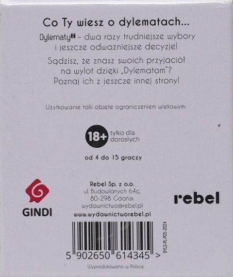 Gra Dylematy 2 Gra Dylematy 2