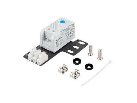 Termostat zamykający AK-1505-S 10A Do szaf z uchem montażowym i kostką elektryczną Szary Termostat zamykający AK-1505-S 10A Do szaf z uchem montażowym i kostką elektryczną Szary