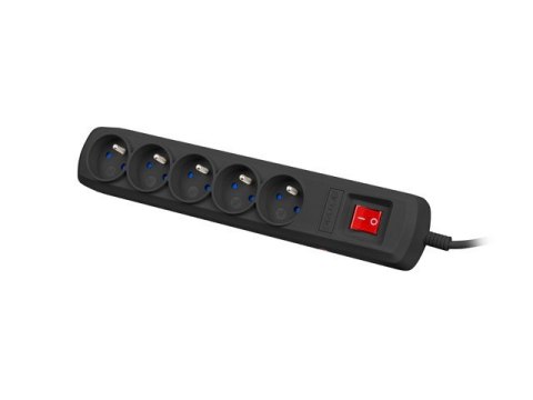 Listwa zasilająca ARC5 1,5 m ARC5/15/CZ czarna Listwa zasilająca ARC5 1,5 m ARC5/15/CZ czarna