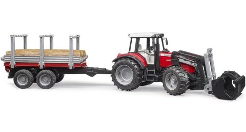 Pojazd Traktor Massey Ferguson z przyczepą Pojazd Traktor Massey Ferguson z przyczepą