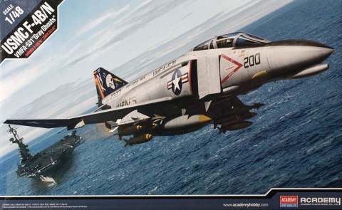 Model plastikowy USNV F-4N VMFA- 531 Gray Ghosts Model plastikowy USNV F-4N VMFA- 531 Gray Ghosts