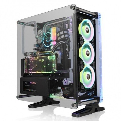 Obudowa - DistroCase 350P Black Tempered Glass Obudowa - DistroCase 350P Black Tempered Glass