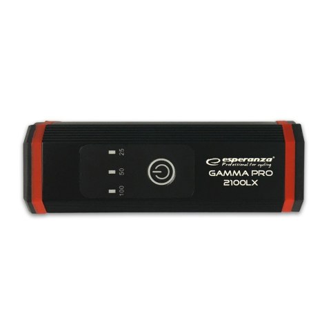 Lampka rowerowa Led na przód 2w1 Gamma Pro 2100 LX Lampka rowerowa Led na przód 2w1 Gamma Pro 2100 LX