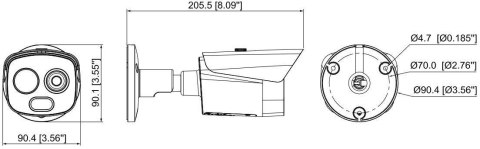 KAMERA TERMOWIZYJNA DAHUA TPC-BF1241-B7F8-WIFI-S2 KAMERA TERMOWIZYJNA DAHUA TPC-BF1241-B7F8-WIFI-S2