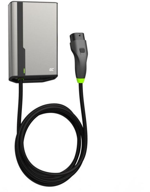 ŁADOWARKA EV Wallbox Green Cell HabuDen EVGC021A2275 22kW TYPE 2 7,5M GC App BT Wi-Fi ŁADOWARKA EV Wallbox Green Cell HabuDen EVGC021A2275 22kW TYPE 2 7,5M GC App BT Wi-Fi