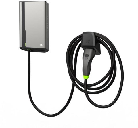 ŁADOWARKA EV Wallbox Green Cell HabuDen EVGC021A2275 22kW TYPE 2 7,5M GC App BT Wi-Fi ŁADOWARKA EV Wallbox Green Cell HabuDen EVGC021A2275 22kW TYPE 2 7,5M GC App BT Wi-Fi