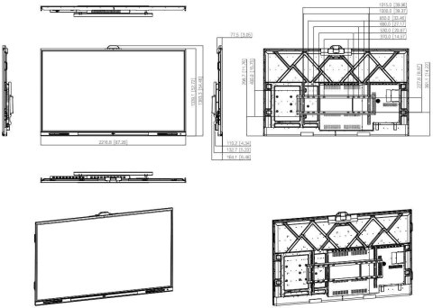 MONITOR TABLICA INTERAKTYWNA DAHUA LPH98-MC470-P MONITOR TABLICA INTERAKTYWNA DAHUA LPH98-MC470-P