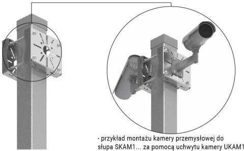 UCHWYT KAMERY UNIWERSALNY ATS UKAM1 UCHWYT KAMERY UNIWERSALNY ATS UKAM1