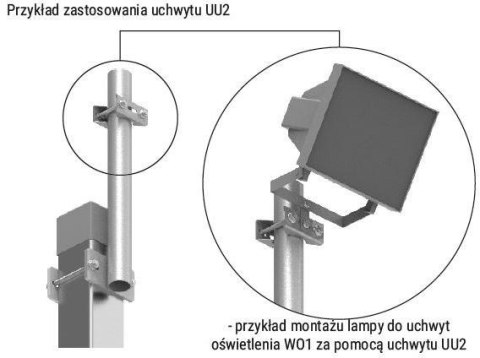 Uchwyt uniwersalny ATS UU2 Uchwyt uniwersalny ATS UU2