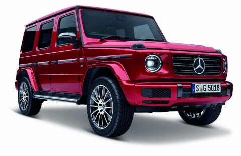 Model kompozytowy Mercedes-Benz G-Class 2019 1/25 czerwony Model kompozytowy Mercedes-Benz G-Class 2019 1/25 czerwony