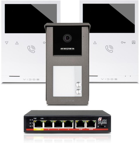 Wideodomofon VIDOS IPX S101-2/M101 Wideodomofon VIDOS IPX S101-2/M101