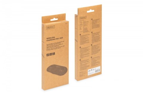 Ładowarka bezprzewodowa indukcyjna 15W Qi Duo-Power 1m USB-C Czarna Ładowarka bezprzewodowa indukcyjna 15W Qi Duo-Power 1m USB-C Czarna