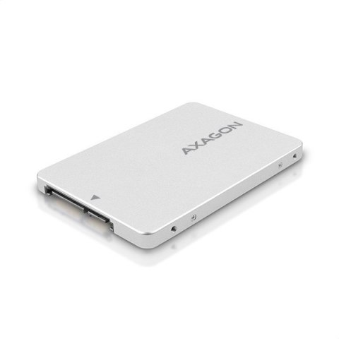 RSS-M2SD Wewnętrzna obudowa 2.5" z interfejsem SATA do dysków SSD M.2 SATA, srebrny RSS-M2SD Wewnętrzna obudowa 2.5" z interfejsem SATA do dysków SSD M.2 SATA, srebrny
