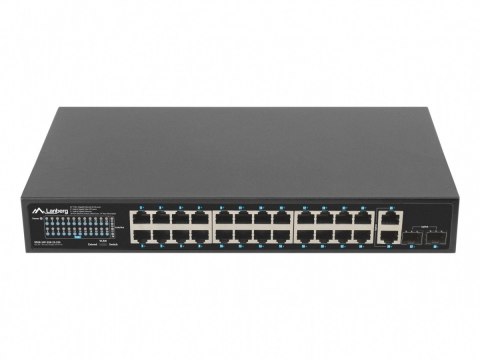 Switch 24x1GB POE+ 2xGB 2x rack 19'' gigabit ethernet 250W Switch 24x1GB POE+ 2xGB 2x rack 19'' gigabit ethernet 250W