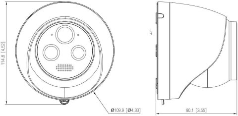 KAMERA IP DAHUA HY-FT121LD-TD1F4 KAMERA IP DAHUA HY-FT121LD-TD1F4