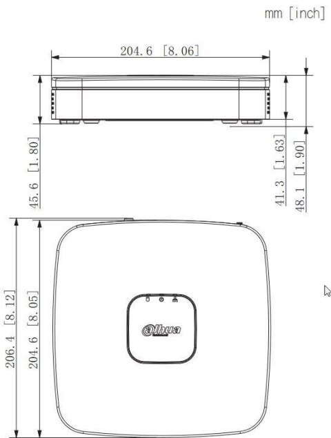 REJESTRATOR IP DAHUA NVR2104-I2 REJESTRATOR IP DAHUA NVR2104-I2