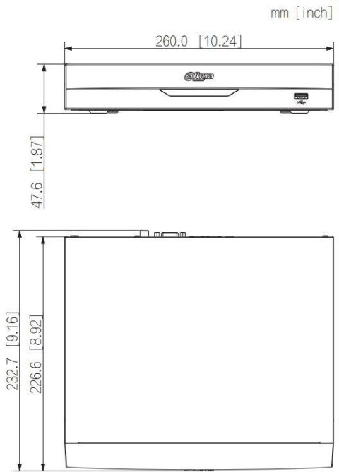 REJESTRATOR IP DAHUA NVR2104HS-P-I2 REJESTRATOR IP DAHUA NVR2104HS-P-I2