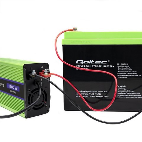 Przetwornica napięcia Monilith | ładowanie baterii | UPS | 600W |1200W | 12V na 230V | Czysty Sinus Przetwornica napięcia Monilith | ładowanie baterii | UPS | 600W |1200W | 12V na 230V | Czysty Sinus