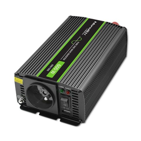 Przetwornica napięcia Monolith | 300W | 600W | 24V na 230V | Czysty Sinus Przetwornica napięcia Monolith | 300W | 600W | 24V na 230V | Czysty Sinus