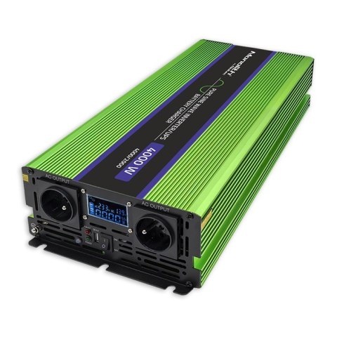 Przetwornica napięcia Monolith | ładowanie baterii | UPS | 2000W | 4000W | 12V na 230V | Czysty Sinus | LCD Przetwornica napięcia Monolith | ładowanie baterii | UPS | 2000W | 4000W | 12V na 230V | Czysty Sinus | LCD