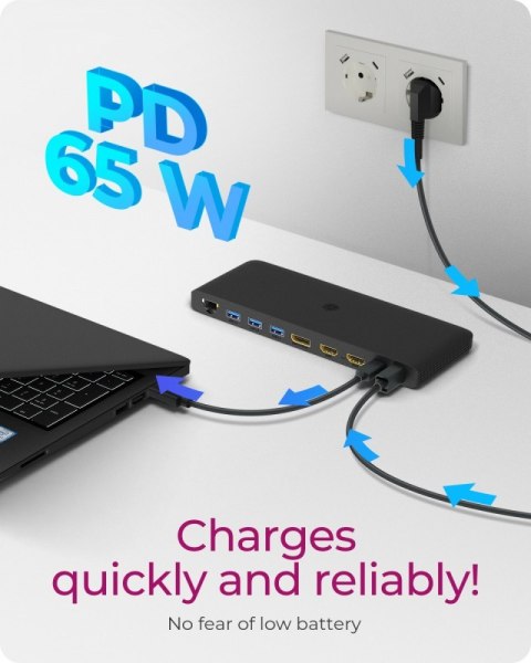 Stacja dokująca IB-DK2416-C 11in1,HDMI,DP,USB,LAN Stacja dokująca IB-DK2416-C 11in1,HDMI,DP,USB,LAN