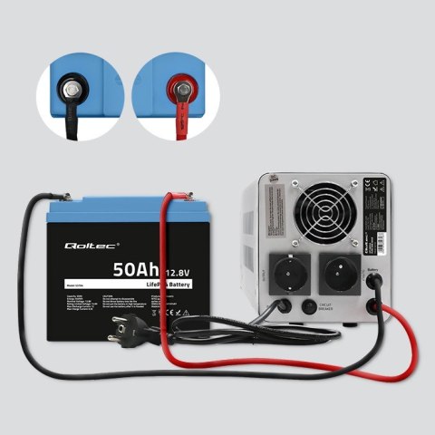 Akumulator LiFePO4 Litowo-Żelazowo-Fosforanowy | 12.8V | 50Ah | 640Wh | BMS Akumulator LiFePO4 Litowo-Żelazowo-Fosforanowy | 12.8V | 50Ah | 640Wh | BMS